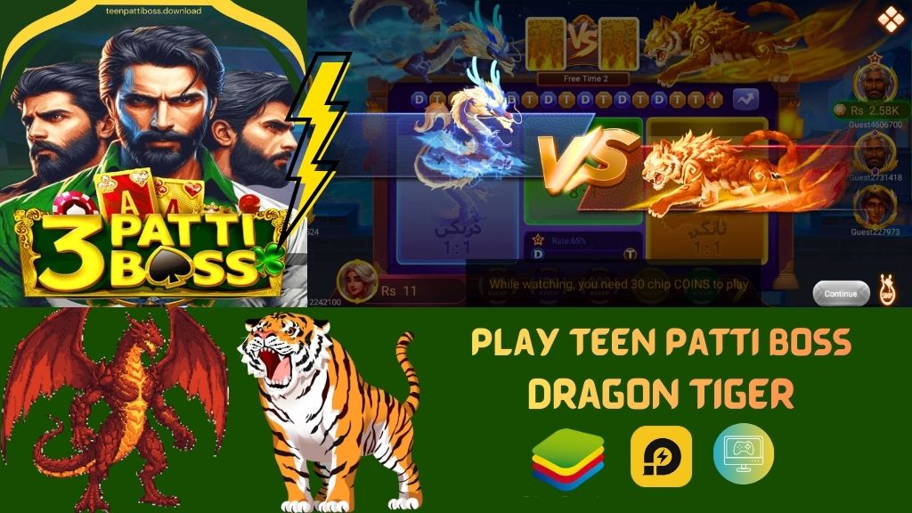 Top 10 Earning Games in Teen Patti Boss dragon tiger