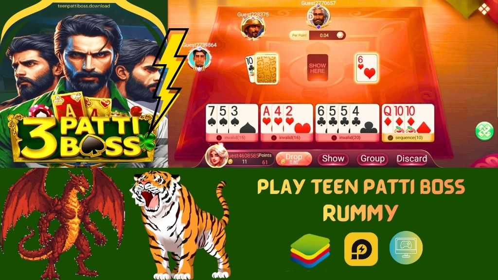 Top Games in teen Patti Boss: rummy