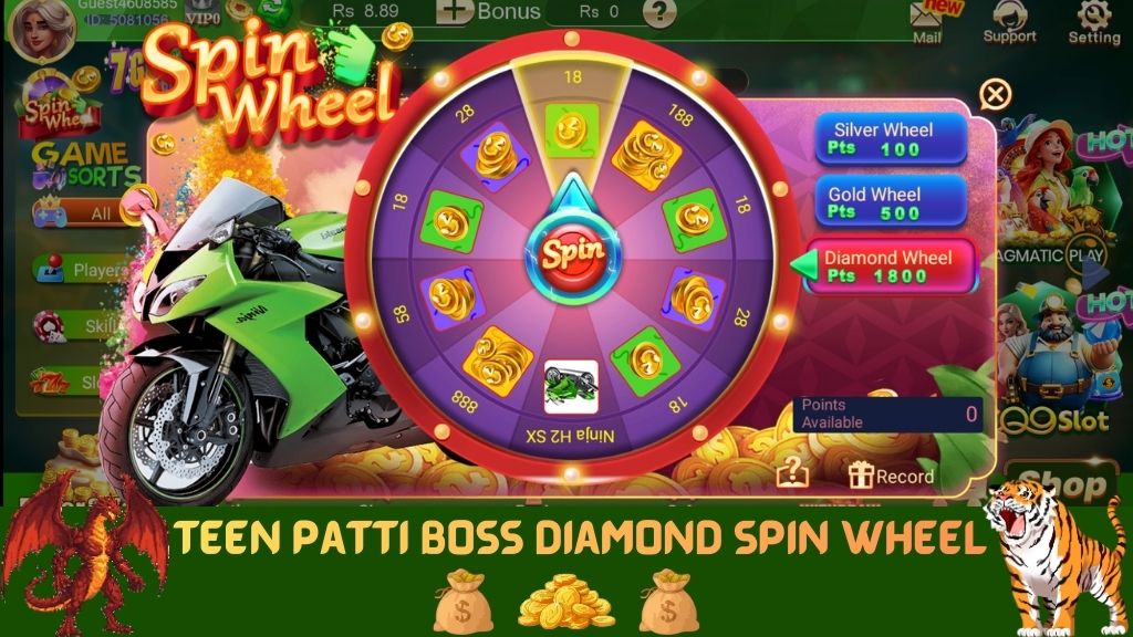 3patti boss wheel bonus