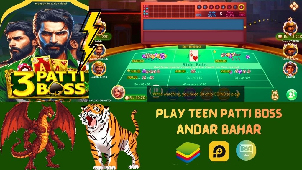 Top Games in Teen Patti Boss: andar bahar card game